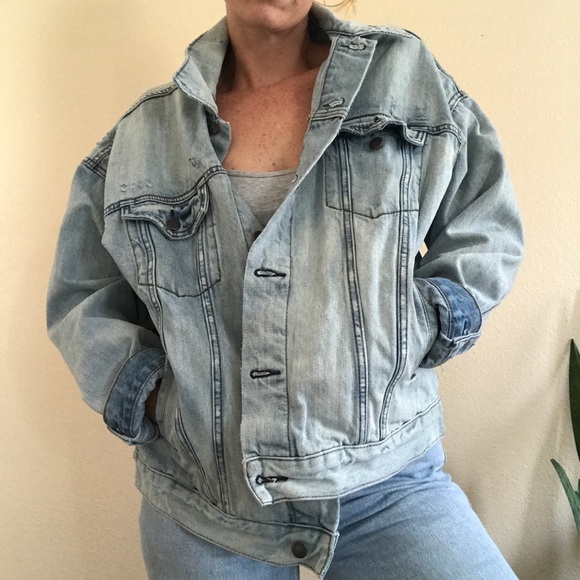 boyfriend style jean jacket